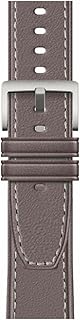 سوار جلدي بديل لساعة هواوي جي تي 3 برو 46 ملم ووتش 4 برو ساعة التيميتجي 3، 2 (رمادي)، جلد، من باستيف، للجنسين - للبالغين.