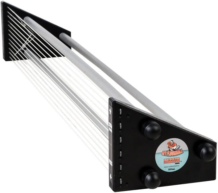 MY FLOORBALLPasser Saucer Pro - Pattented Professional Floorball ball rebounder, practice anywhere, simulates real gameplay and improves ball-handling skills