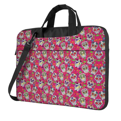 Maletín Oxford a prueba de golpes con estampado de calavera para viaje