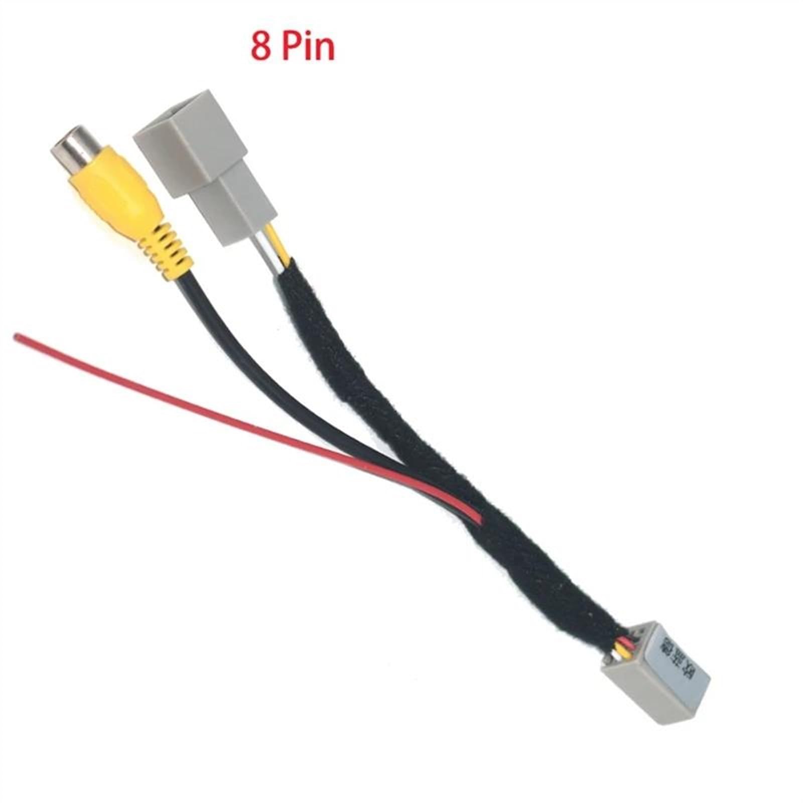Samochodowa kamera cofania zamiennik kamery cofania dla Mitsubishi dla Outlander dla ASX GF GG ZJ 5X samochodowa kamera cofania RCA wideo konwertuj adapter kabla
