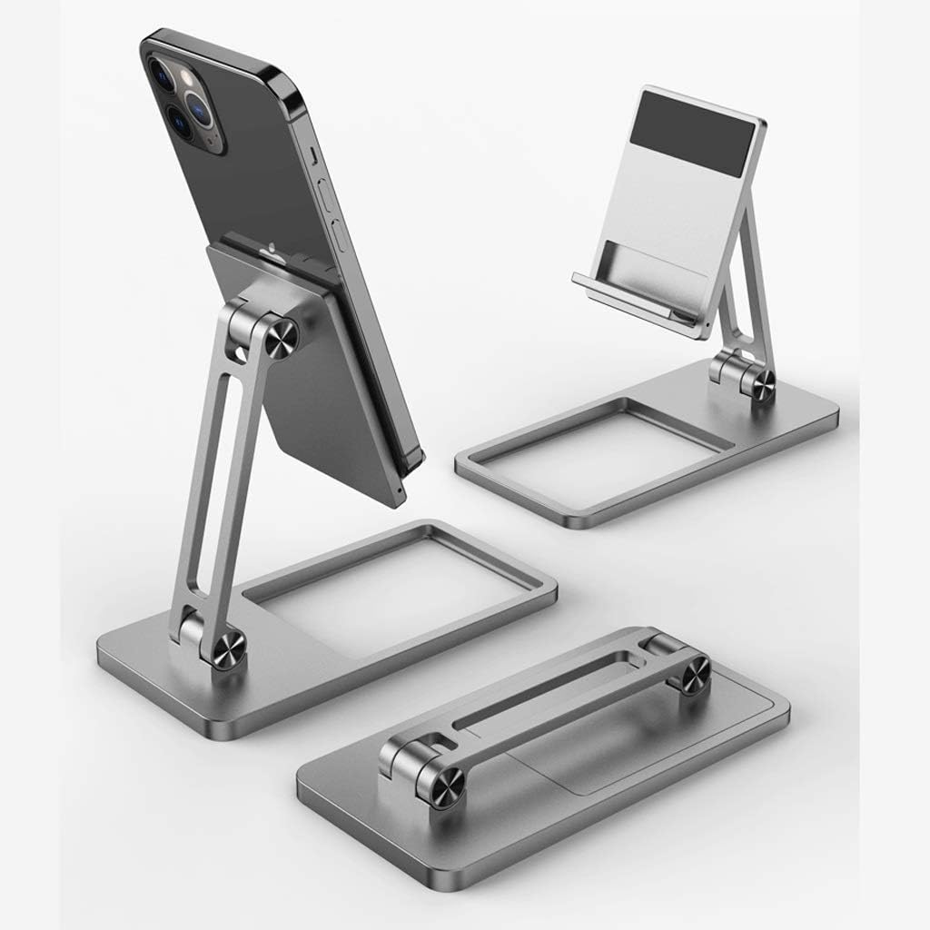 All-Metal Lazy Tablet Phone Holder Universal Folding Cell Switch Stand Aluminum Desk Table New