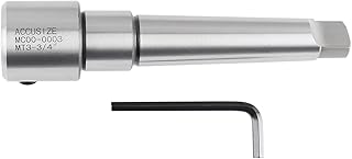 Accusize Industrial Tools Mt3 to 3/4 inch Weldon Shank Annular Cutter Arbor for Drill - Use Annular Cutter on Drill Press, Mc00-0003