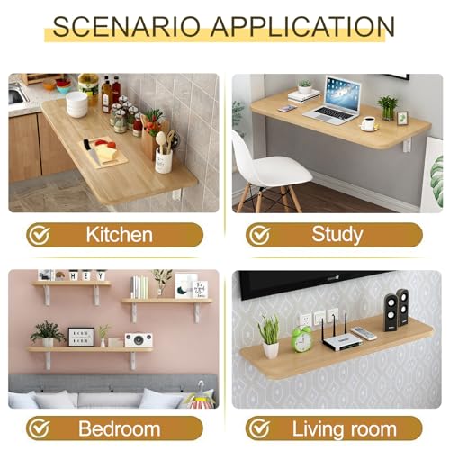 Bureau mural pliable pour rompre le manque de place dans votre studio - 8
