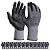 LOCCEF Safety Work Gloves MicroFoam Nitrile Coated-12 Pairs,Seamless Knit Nylon Gloves,Home Improvement,Micro-Foam Gloves (12 Pairs, 8/M)