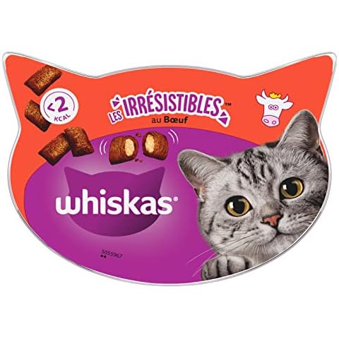 WHISKAS LES IRRÉSISTIBLES - Friandises au boeuf Cover