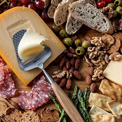 Foto von BOSKA Käsehobel Oslo+ / Non-Stick/Europäisches Eichenholz/Edelstahl/Ergonomisch/Multifunktional