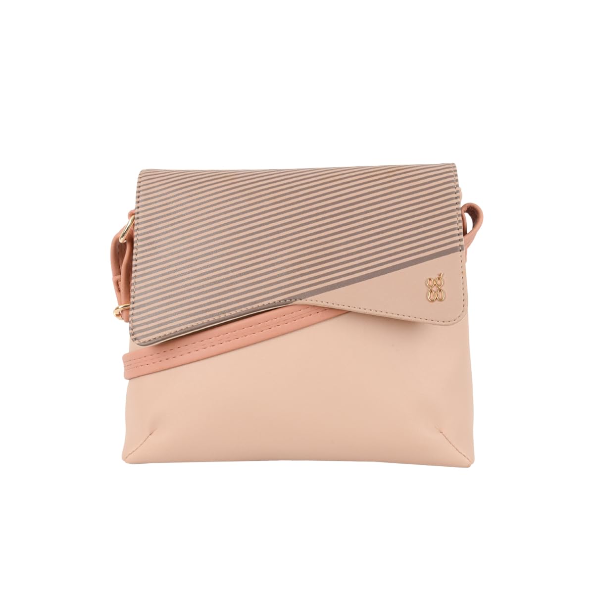 GGBy Baggit Women's Sling Bag - Small (Beige)