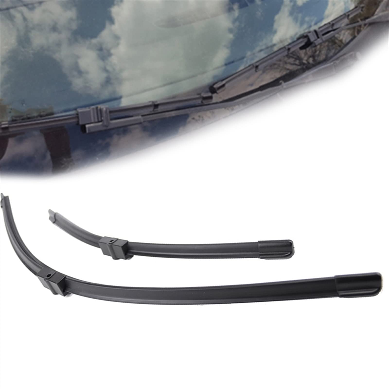 Essuie-glace avant Peugeot 207 207CC 2007 2008 2009 balai pare-brise 26 17