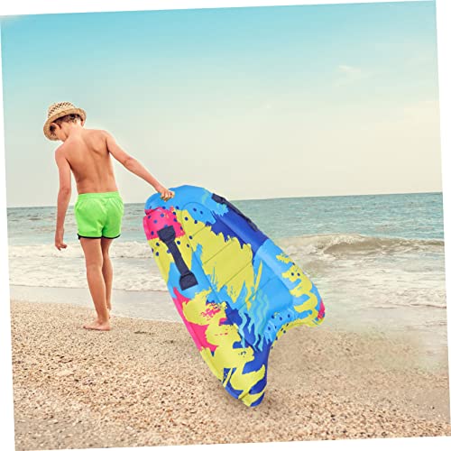 Happyyami 2 Unidades prancha de surf inflável skate de surf mini brinquedos infantis prazer dante fu