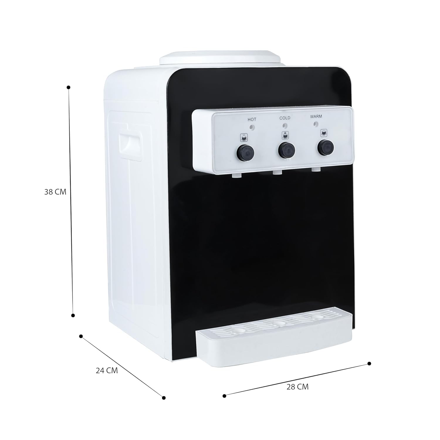 SINVEXA pReMiUm 3 iN 1 WaTeR DiSpEnSeR FoR HoMe & oFfIcE HoT,CoLd&wArM WaTeR EnErGy eFfIcIeNt tAbLe tOp/cOuNtErToP/DeSkToP DeSiGn 3-tAp wAtEr cOoLeR WiTh fAsT HeAtInG&CoOlInG, eNeRgY EfFiCiEnT 1