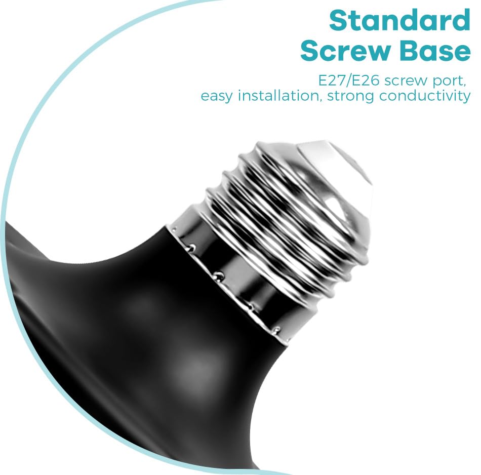 WENNI 100W Adjustable Ceiling Lamp E27 Deformable Panels Warehouse Spotlight 100-277V Workshop Light 110V Foldable High Bay Lamps — view 3