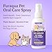 Furaqua Pet Dental Spray for Dogs & Cats – Enzyme-Based Oral Care Mist with Hypochlorous Acid & Galla Japonica to Freshen Breath, Support Clean Teeth and Promote Healthy Gums (1)