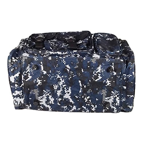 Nexpak 18" 1800Cu.in Tactical Duffel Range Bag Tf118 Dmbk Navy Blue Digital Camouflage #TOP5