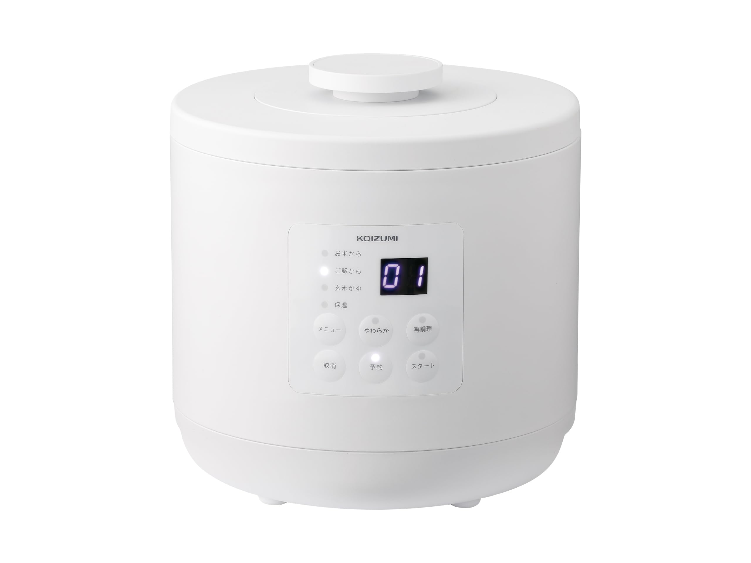 Amazon | コイズミ おかゆメーカー 湯煎方式 お米から ご飯から 玄米が