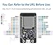 6-Pack ESP-WROOM-32 Development Board, Aideepen ESP32S Esp32 Development Board 2.4GHz Dual-Core Compatible with Arduin0, Nodemcu,and MicroPython (30PIN Micro USB)