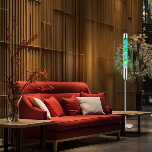 Image of Kyzfy 59-Inch Liquid Motion Lamp,Magma Lamp, Mood Relaxation Light,Suitable for Home Decoration,Office Decoration, Cafes,Bars,Etc (Blue Water Green Wax, 59 inches)