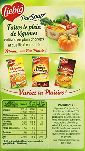 Soupe Velouté Tomate Carotte Courgette Liebig La Brique De 1 - vue 3