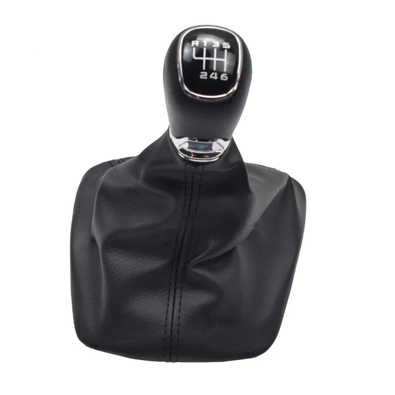 Mocalux For 6 Speed Gear Stick Shift Lever Knob For Skoda For Octavia A5 A6 2004-2012 Automatic Transmission Car Gear Shift Lever Modification Parts(For 6 Speed)