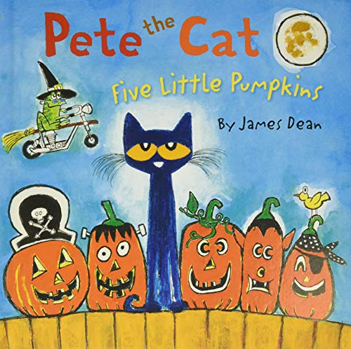 Image of Pete the Cat: Five Little Pumpkins: A Halloween Book for Kids