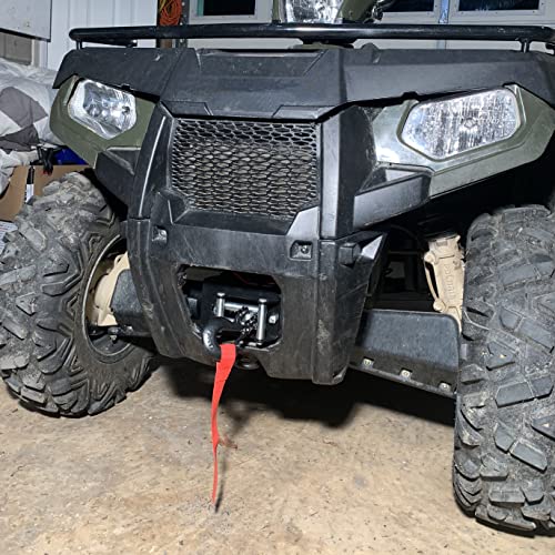 ELITEWILL Sportsman 570 Winch Mount with Contactor Bracket, ATV Hitch