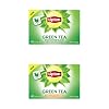 Lipton Green Tea Bundle, Caffeinated for Day and Decaffeinated for Night, Unsweetened Teabags, Hot Tea or Iced Tea with Flavonoids, 80 Total Tea Bags 40ct - Pack of 2