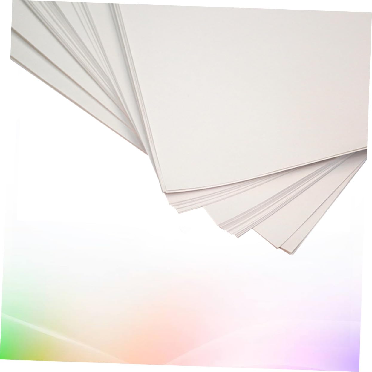 Homoyoyo 80 Blatt Standard Skizzenpapier Weiß Säurefrei Ph Neutral Recyceltes Zeichenpapier zum Zeichnen und Malen für Künstler und Schule Leicht Tragbar Glatte Oberfläche