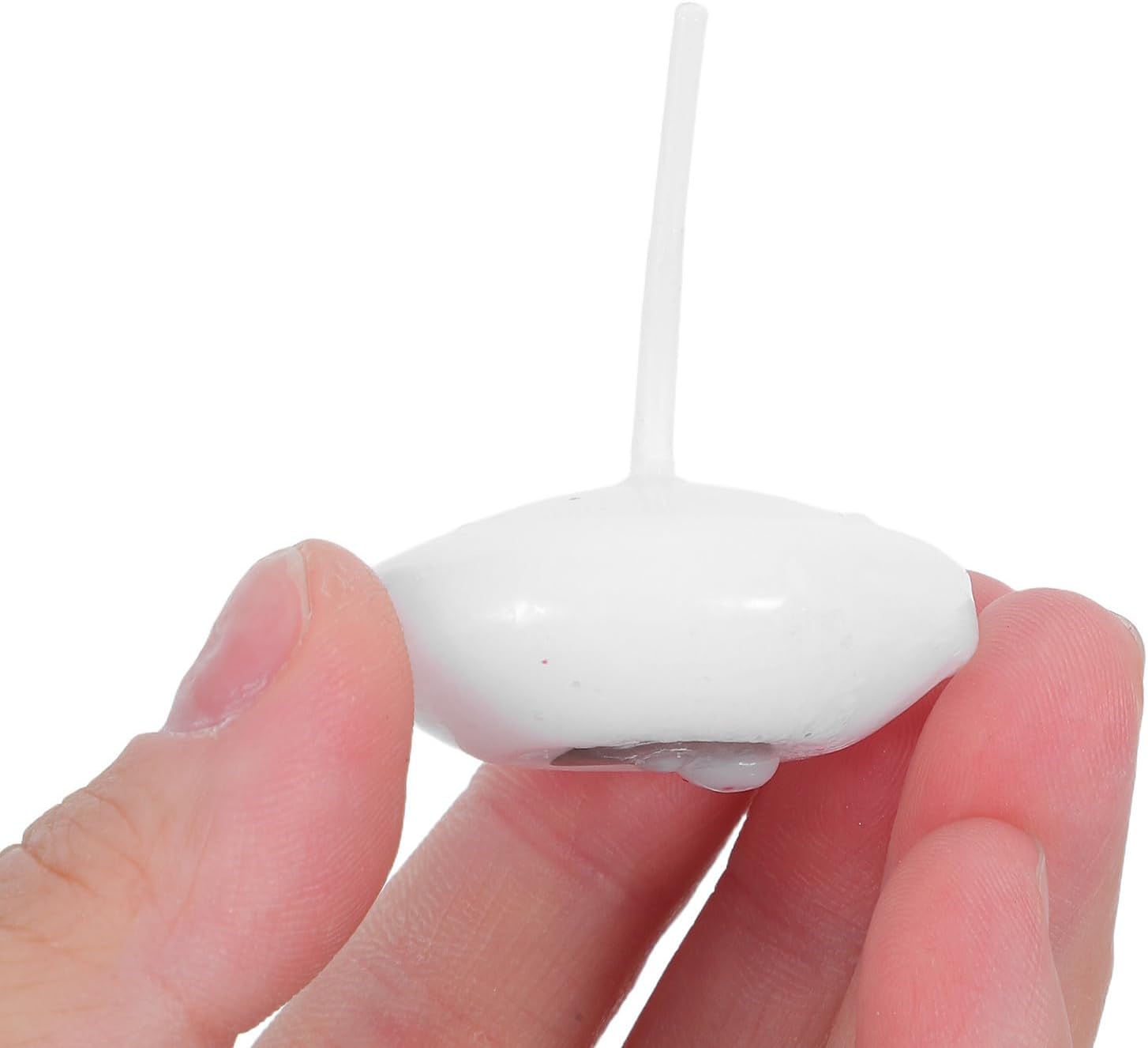 30pcs White Floating Candle Set, 1.6 Inch Small Dripless Wax