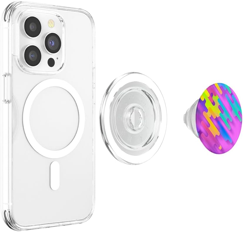 Pink PopSocket Cool Pink PopSockets for Women Colorful Pink PopSockets MagSafe PopGrip for iPhone