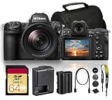Nikon Z8 Mirrorless Camera with 24-120mm f/4 Lens, 45.7MP Full Frame, 8K Video, EXPEED 7, Z Mount Digital Camera Kit Bundle with Camera Bag + 64GB UHS-II Memory Card