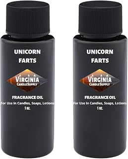 Unicorn Farts Fragrance Oil (2 oz Bottle) for Candle Making, Soap Making, Tart Making, Room Sprays, Lotions, Car Fresheners, Slime, Bath Bombs, Warmers…