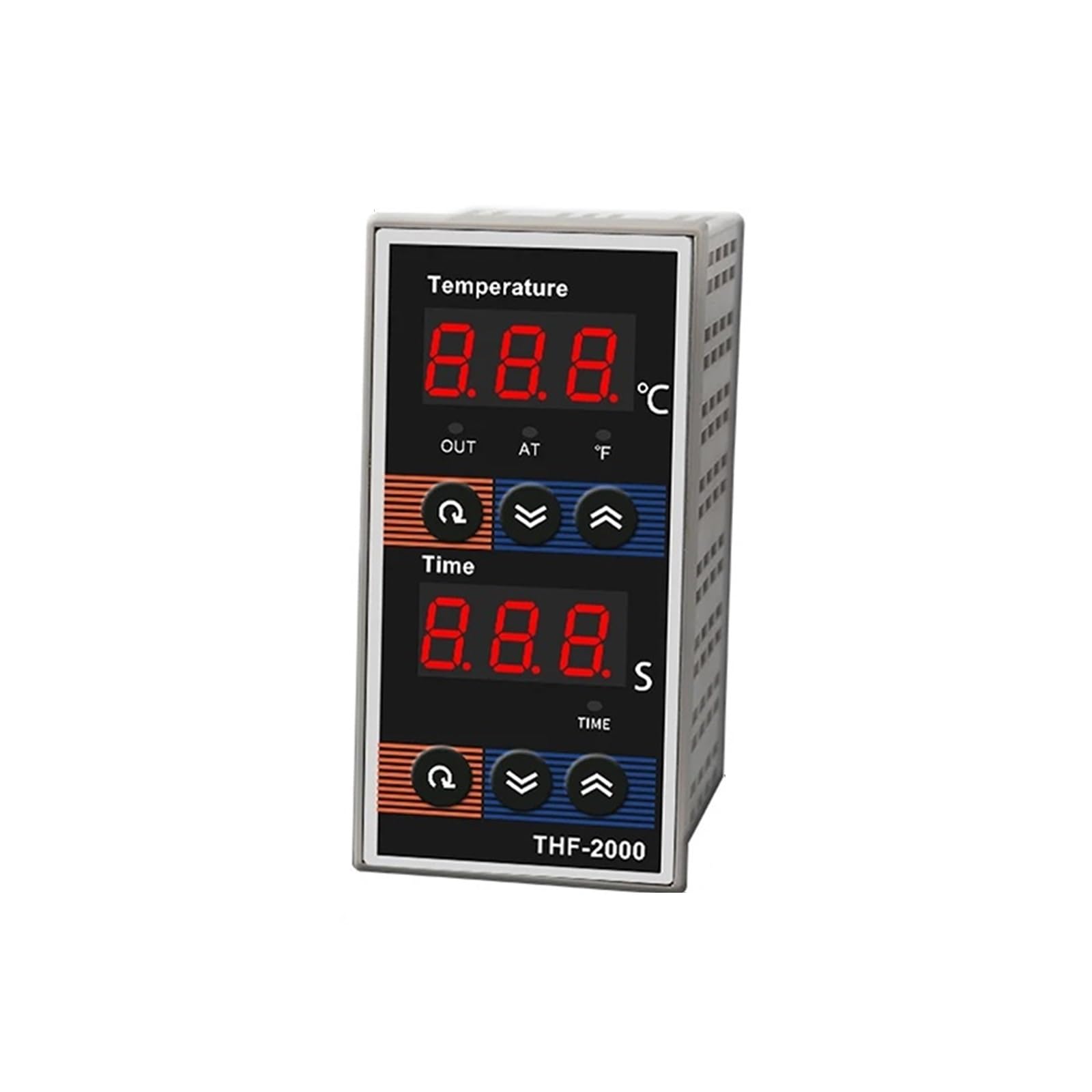 temperaturregler Entrada Tipo J Termostato de Tiempo y Temperatura Control de integración Relé de Instrumento SSR THF-2000 AC85-AC265V Controlador PID Tipo J(The SSR Output)
