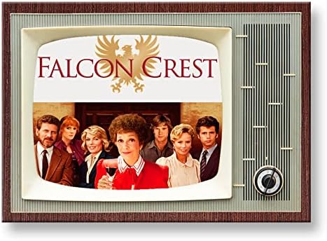 Falcon Crest TV Show Retro TV Design Fridge Magnet Different image 2