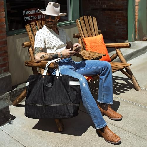 Image of Lumeheel Cowboy Boots for Men - Western Men's Boots with Classic Embroidered, Slip on Square Toe Boots, Slip Resistant Country Boots Chunky Heel Ankle, Durable Short Boots for Spring Fall