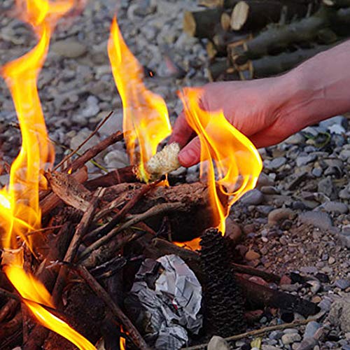 Wisdomwell Fire Starter - Wood Firelighters 50Pcs In The Box, Bbq's, Pizza Ovens & Smokers, Safe Charcoal Starter For Lighting A Charcoal Barbecue (50Pc) #TOP1