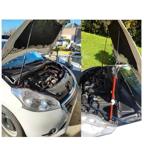 Vérins capot Peugeot 208 MK1 résout capot lourd support levage - 3