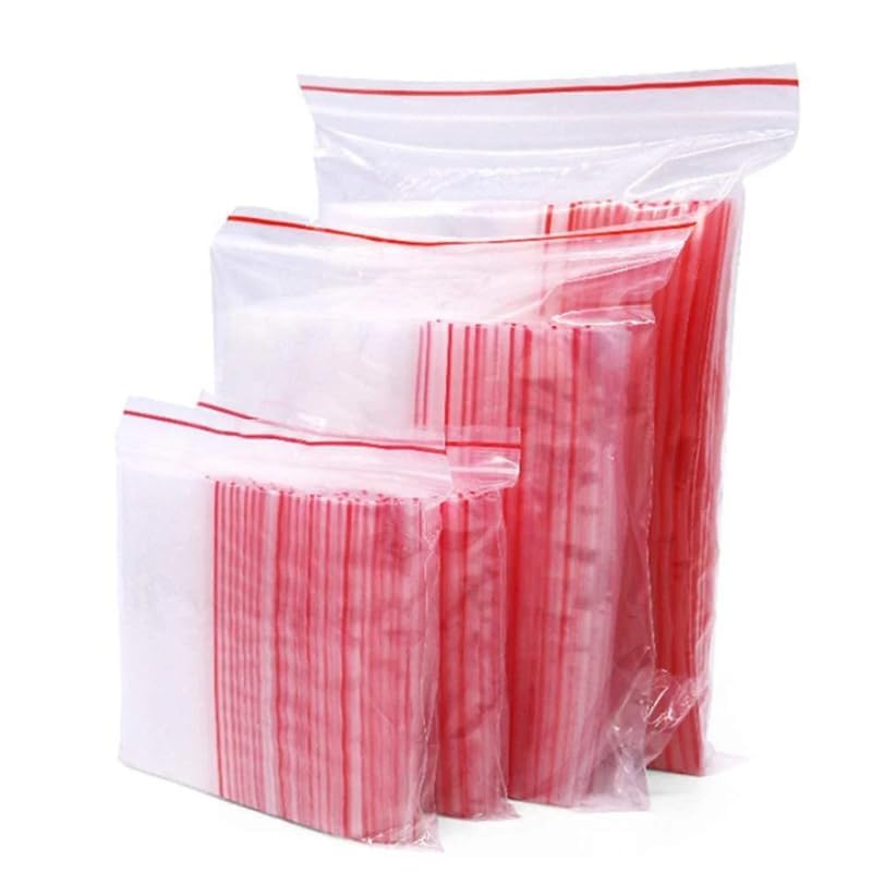 Plastic Multi Purpose Re-Usable Transparent Zip Lock Storage Bags (3X4 Inches-100Pc,4X5 Inches-100Pc,5X7 Inches-100 Pc) (3x4 4x5 5x7)-image-49