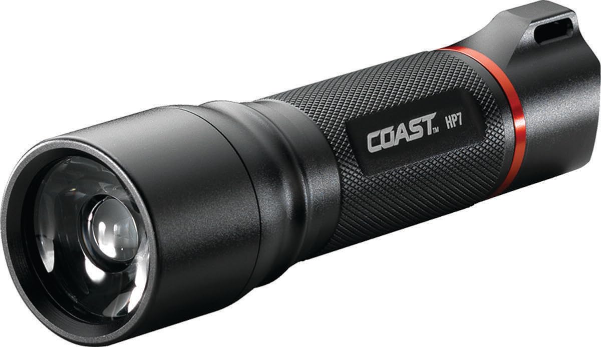 Coast HP8407CP latarka LED o wysokiej wydajności, czarna
