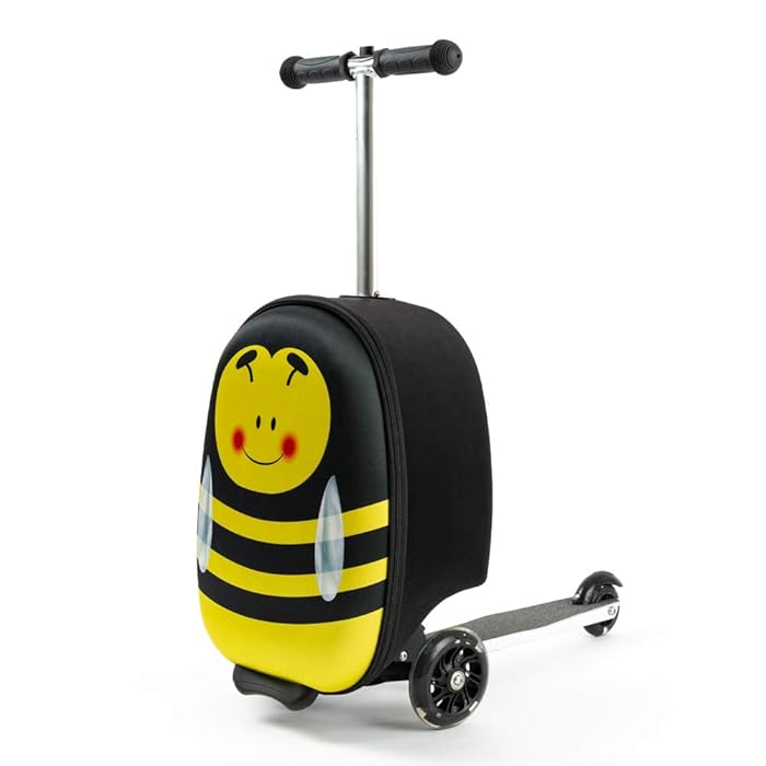 Buy Kiddietotes Ride On Suitcase Scooter for Kids Cute Lightweight
