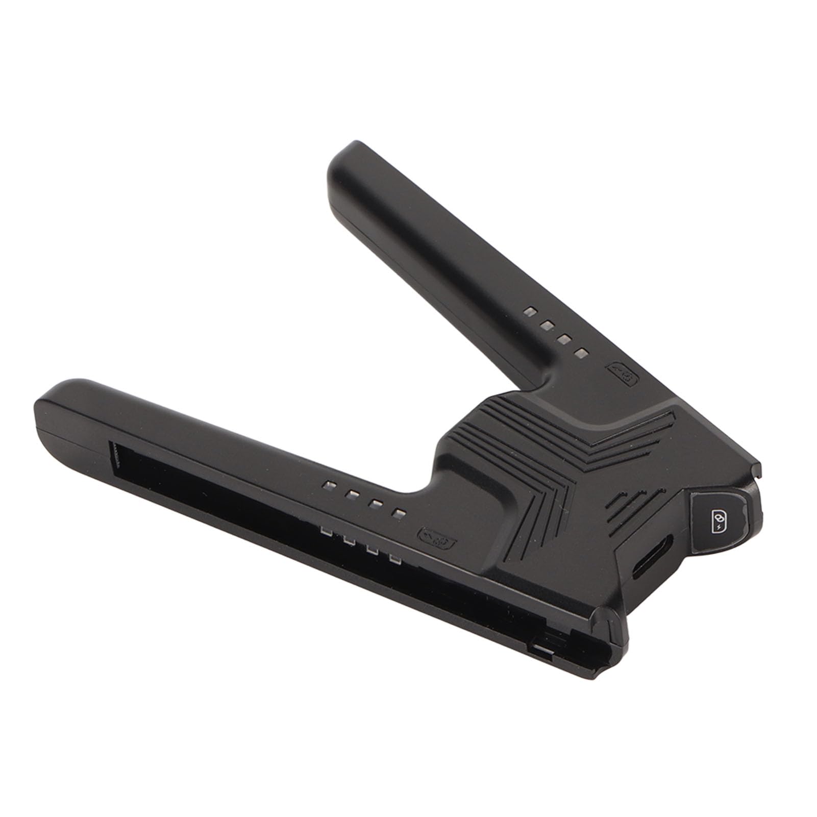 Naroote Chwyt ładowania, Ergonomiczny Kontroler Typu C ładowarka do Kontrolera Gier (BLACK)