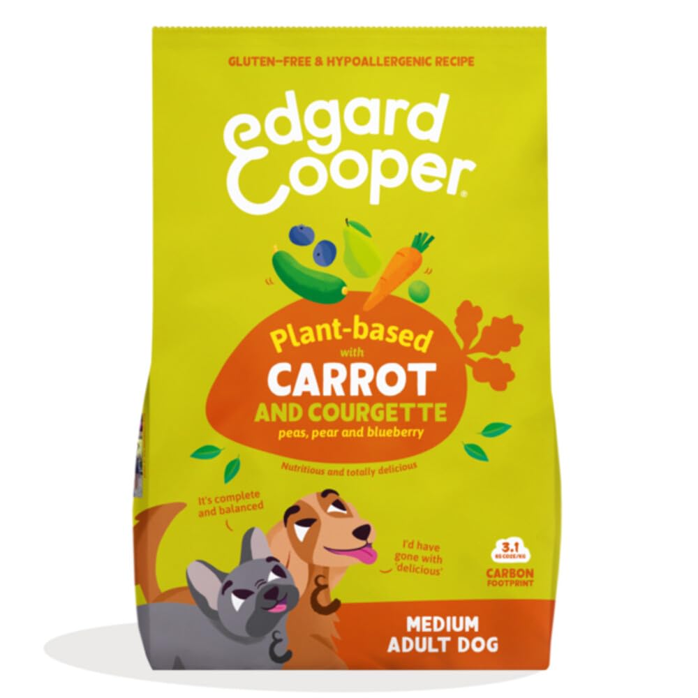 Edgard & Cooper Nourriture végétale pour chien Carotte - Courgettes 1 kg