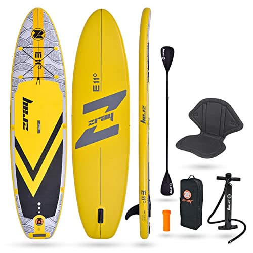 ZRAY - PB-ZE11B-K - Pack Kayak : siège + pagaie Double - Zray Sup Evasion 11' - Sup Paddle...