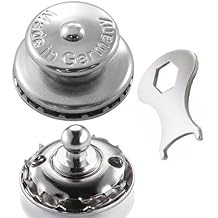 Loxx 5 x Strap Lock System Boat Canvas Cover Fastener Snap for Canvas Nickel