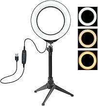 Ring flash kit Sunyifan inch 16cm USB Modes Dimmable LED Ring Vlogging Photography Video Lights Desktop Tripod Holder with Cold Shoe Tripod Ball Head Ring flash kit Sunyifan inch 16cm USB Modes Dimmable LED Ring Vlogging Photography Video Lights Desktop Tripod Holder with Cold Shoe Tripod Ball Head
