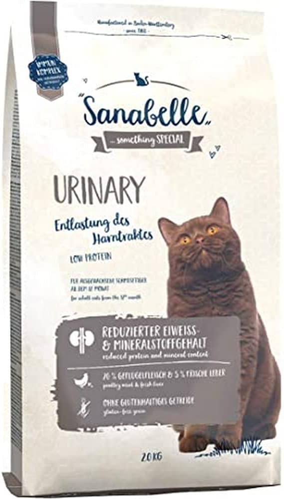 Sanabelle Urinary Dry cat food for adult cats of all breeds to relieve the urinary tract, 2.50 kg