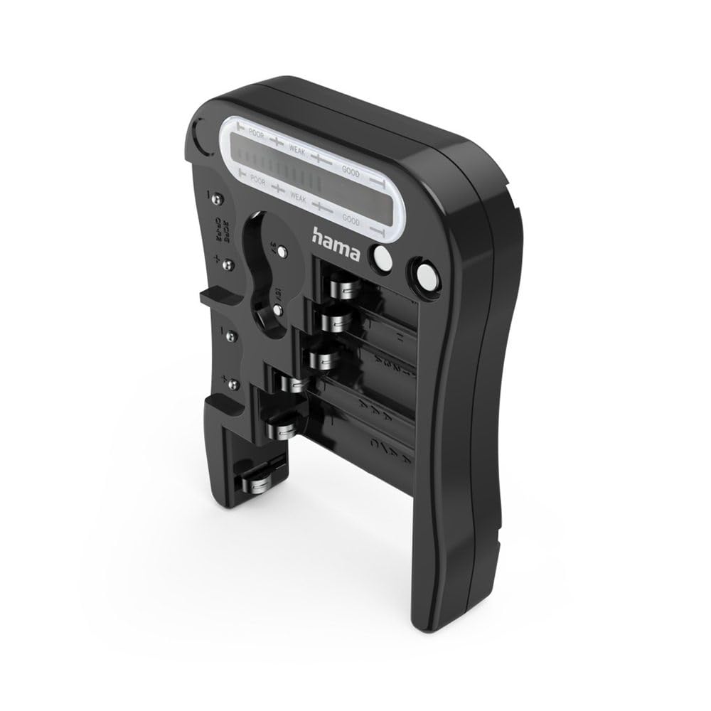 Kompakter Batterietester – Universal-Messgerät für Akkus, Batterien und Knopfzellen