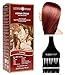 Surya Brasil All Natural HENNA Hair Color CREAM Plant Extracts, Semi-Permanent for Grey Coverage (with Brush) Brazil (COPPER)