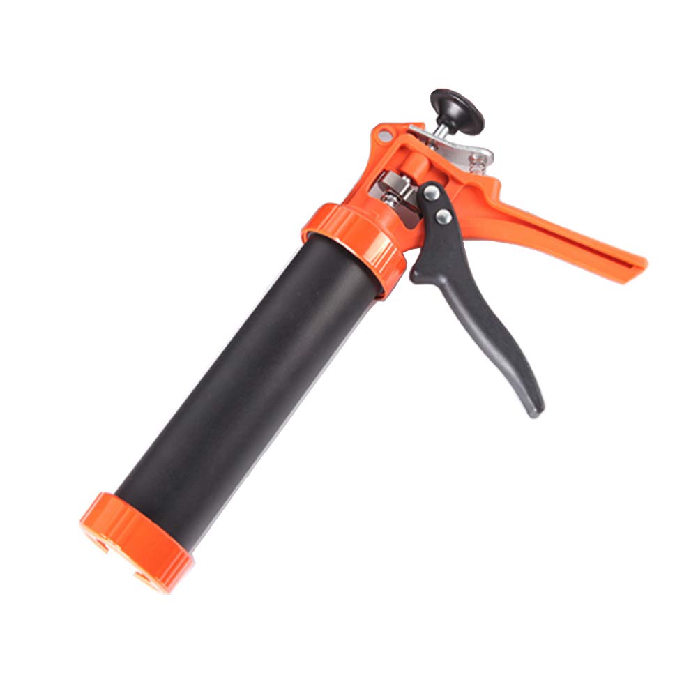 NOALEDCaulk Gun,Silicone Sealant Gun with Gator Trigger Comfort Grip,Mastic Caulk Applicator for Industrial and Home Use,15inch