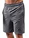 Produktbild Satire Gym Loose Fit Shorts Herren - Kurze Sport Hose - Bekleidung geeignet für Fitness, Workout & Training, grau, M