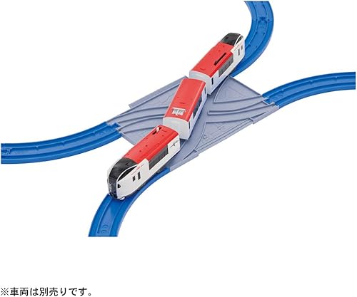 Miniatura 6 de Takara Tomy PLARAIL comienza con rieles rectos y curvos de plarail, kit de riel iniciado, trenes, juguetes, 3 años de edad en adelante, estándares