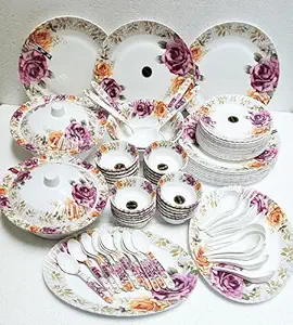 Zikra Melamine Dinner Set of 84pcs.